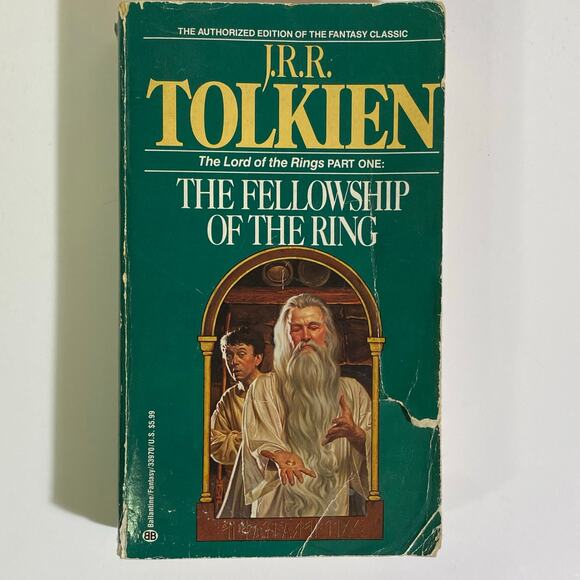 Lot of 8 J.R.R. TOLKIEN Vintage Books Lord of the Rings 1990s 1970s Mixed - Picture 2 of 16